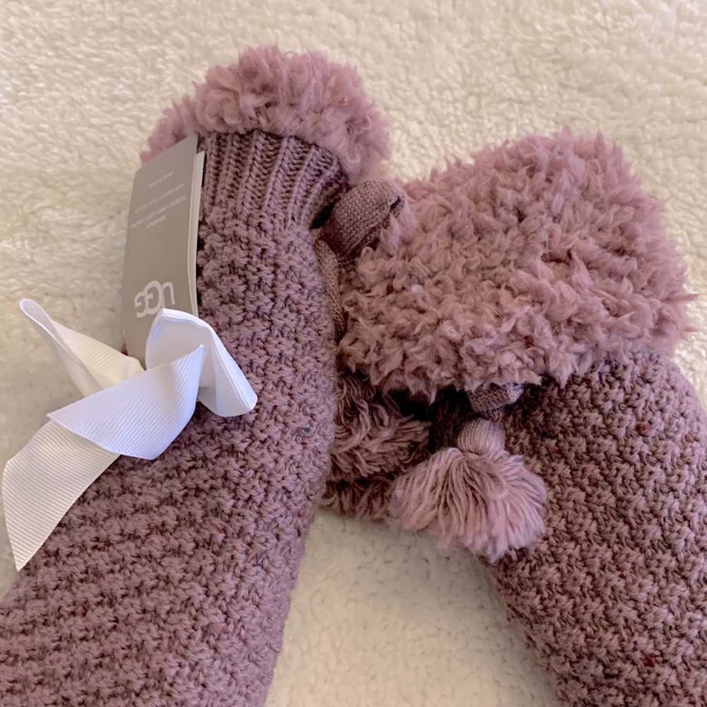 UGG fleeced lined socks